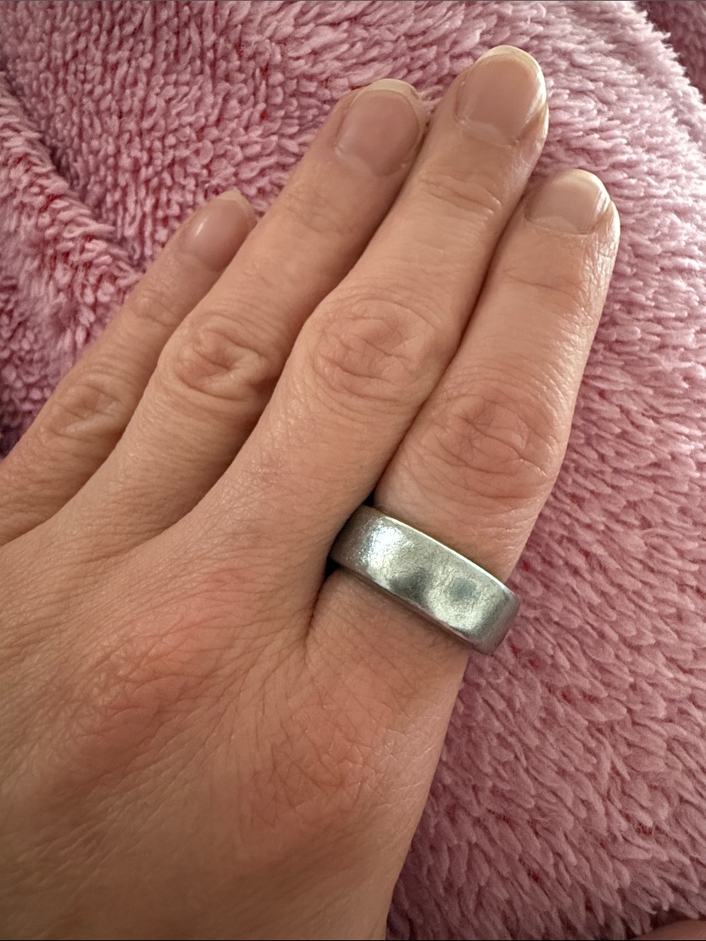 Oura ring Gen 3 silver size 7